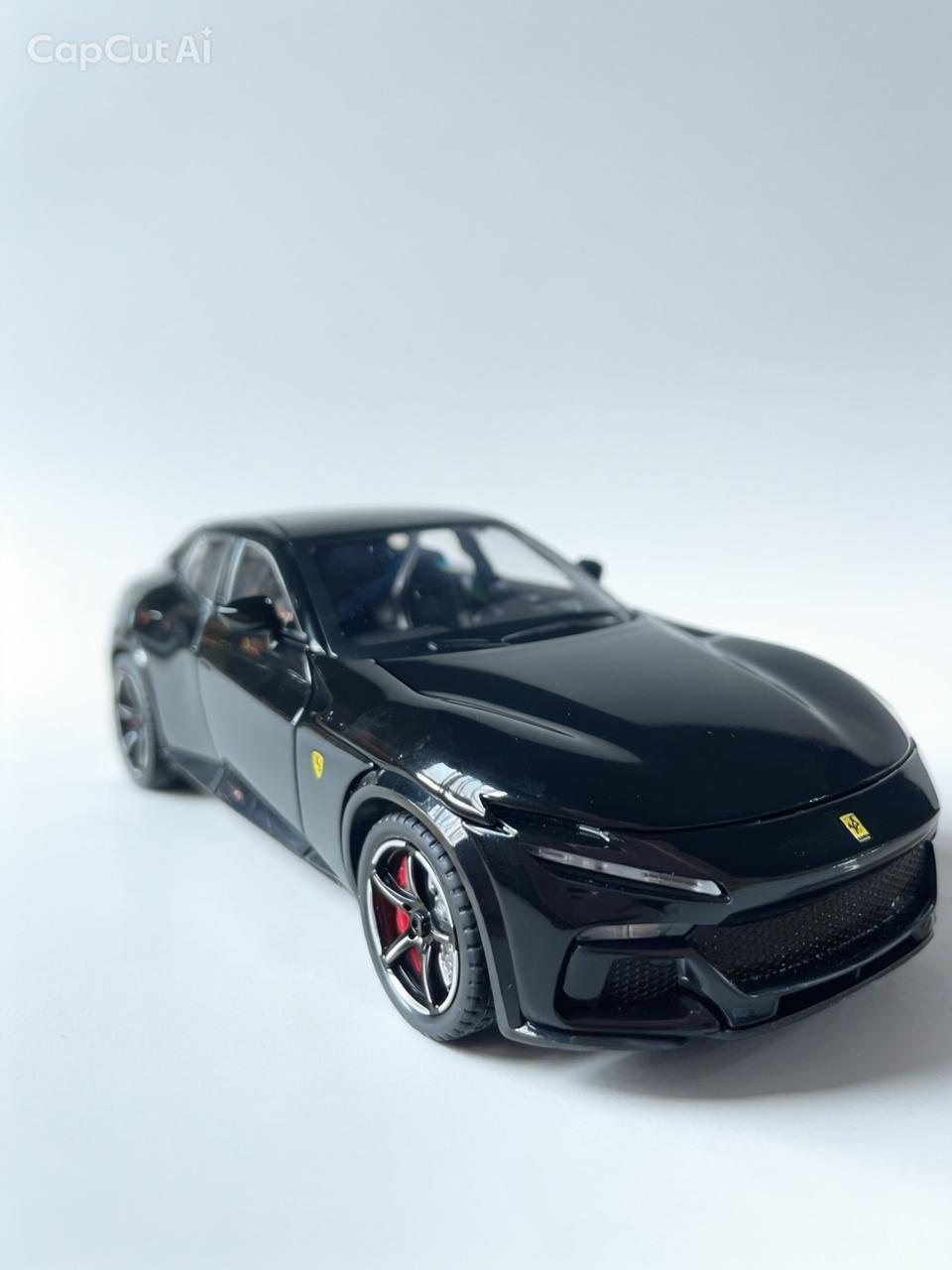 Miniatura Ferrari Puro Sangue Preta