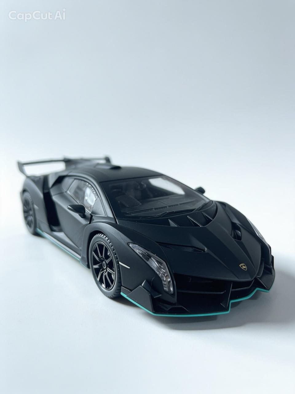 Miniatura Lamborghini Veneno Preta