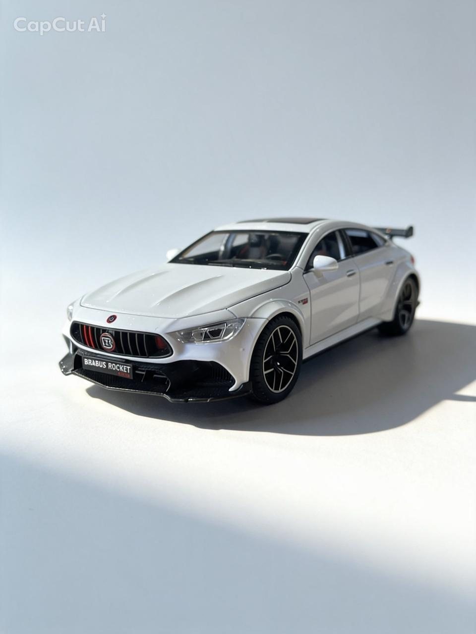 Miniatura Mercedes Brabus Branca
